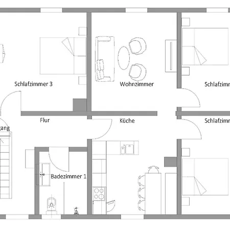 Mit Parkblick Am Harz شقة